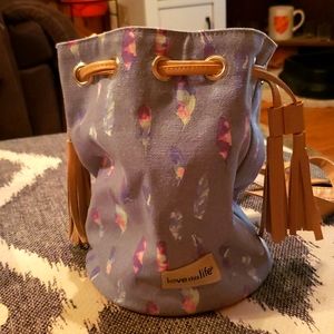 Love this life bucket bag/backpack